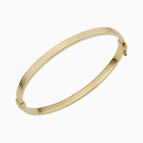 Greek Key Bangle