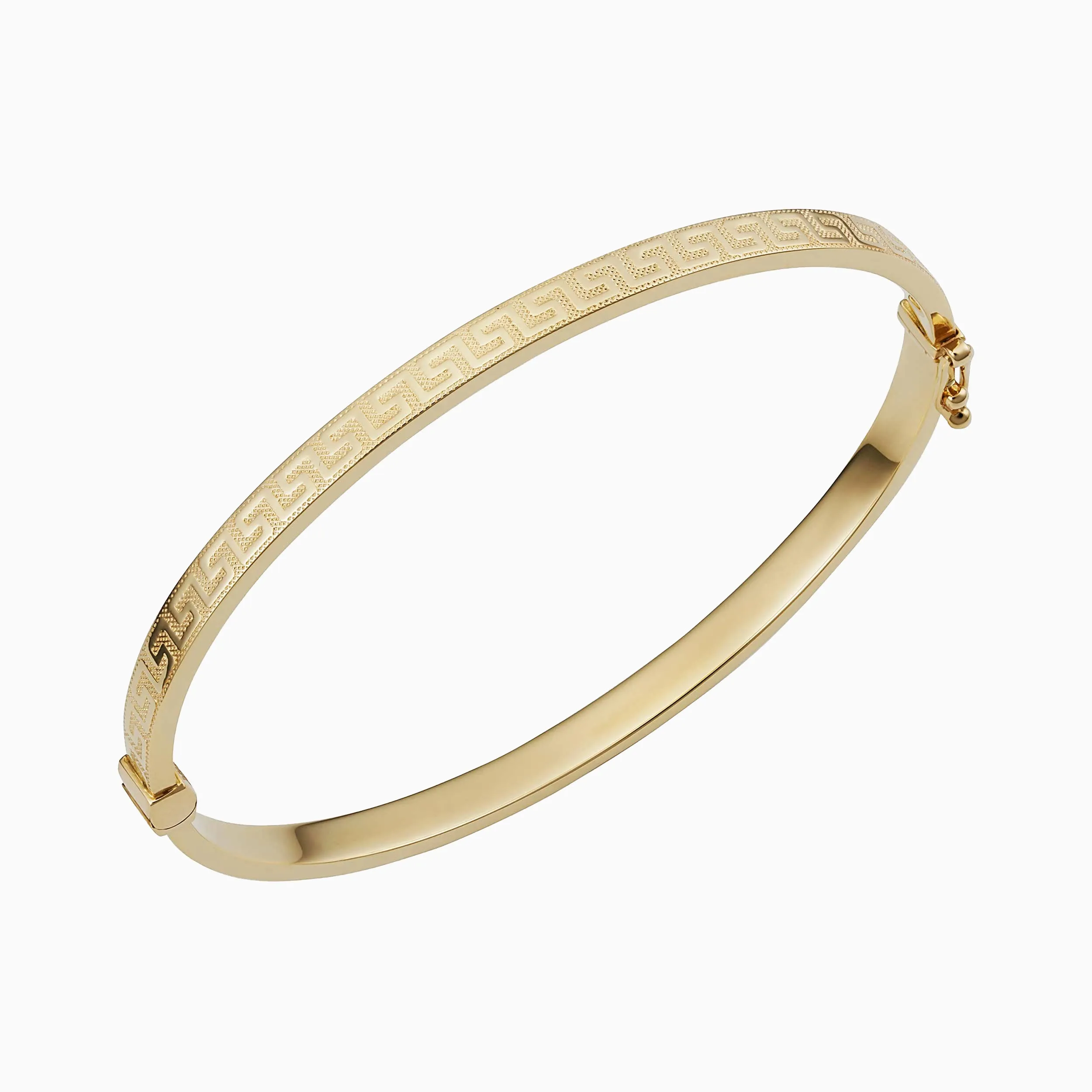 Greek Key Bangle