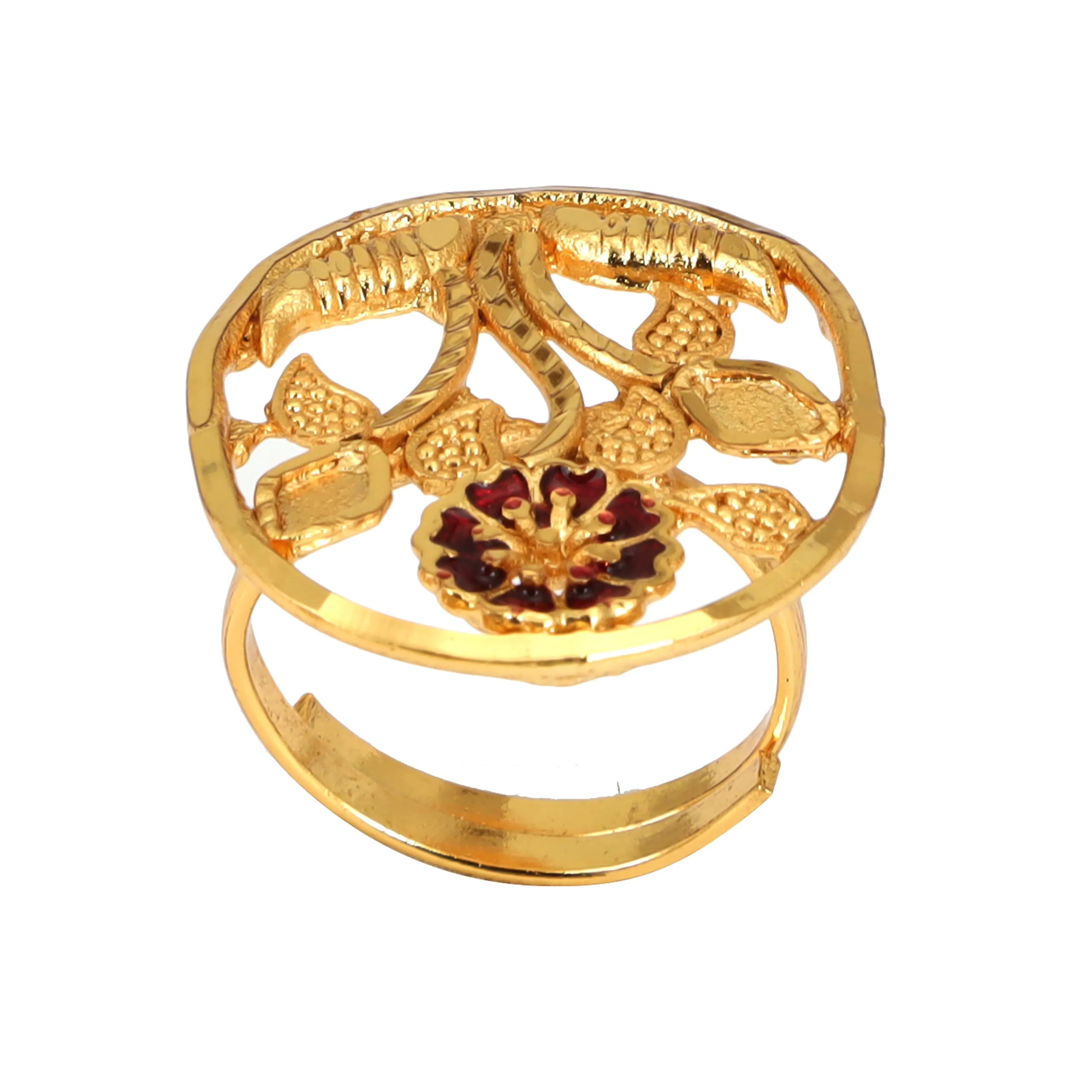 Half Hansuli Set With Fingerring