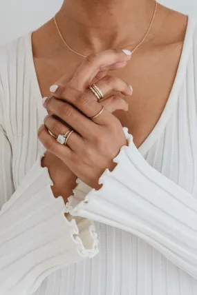 harmony ring { silver   gold }