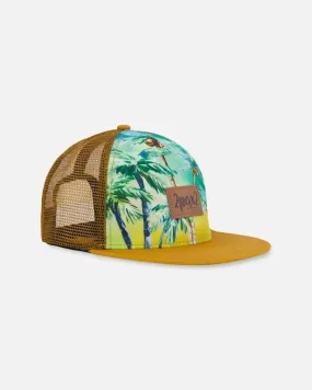 Hat - Golden Palm Tree