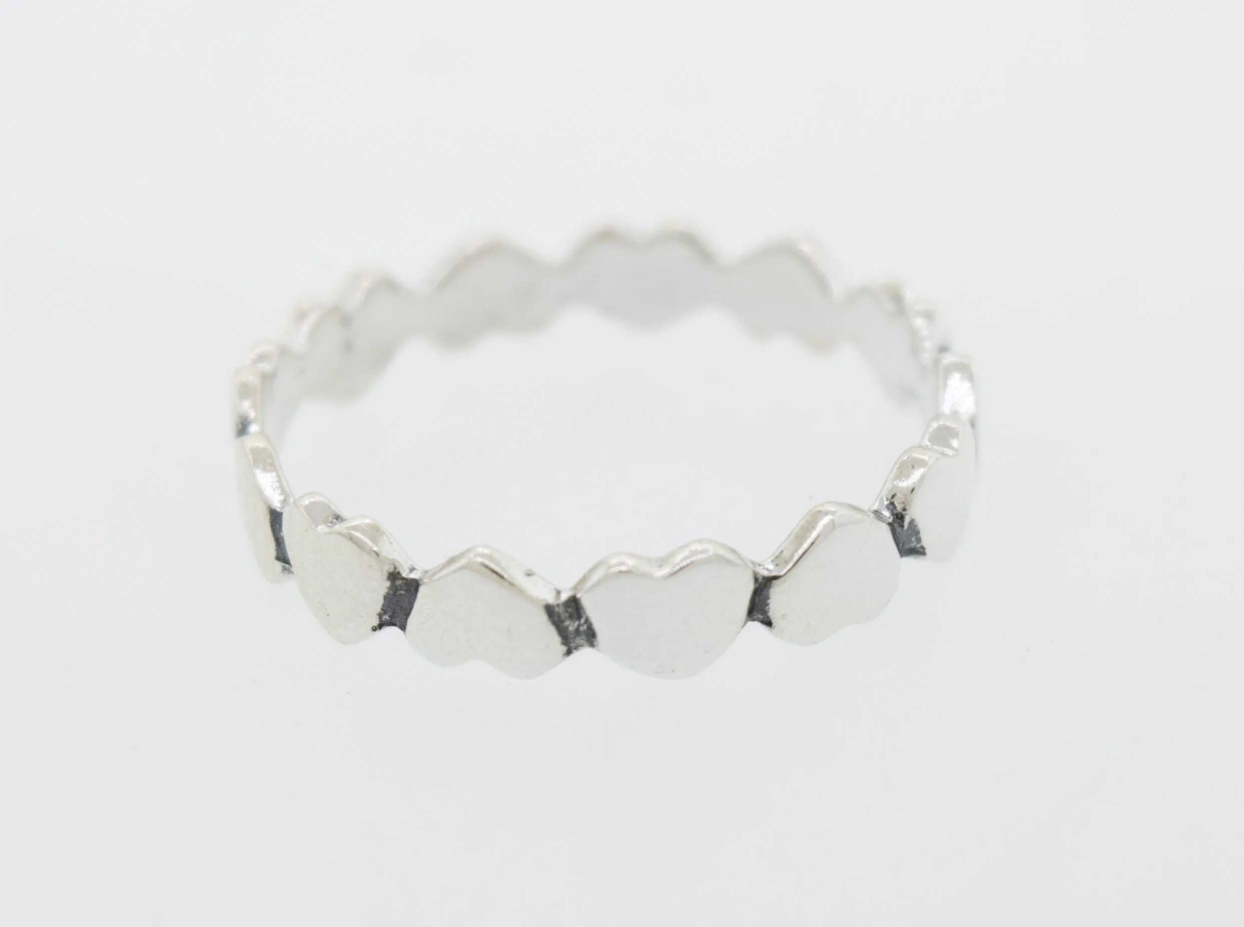 Hearts Band With Alternating Pattern