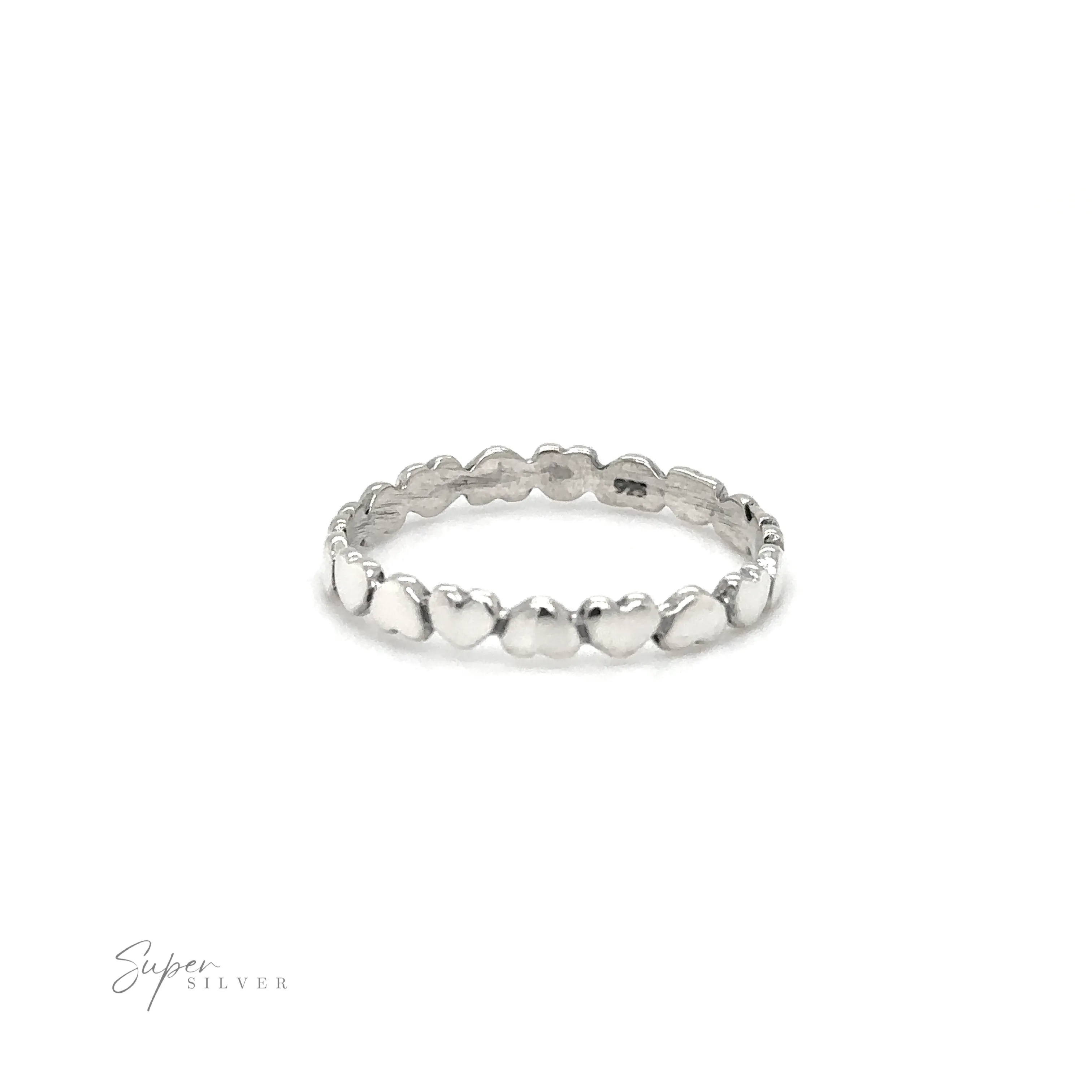 Hearts Band With Alternating Pattern