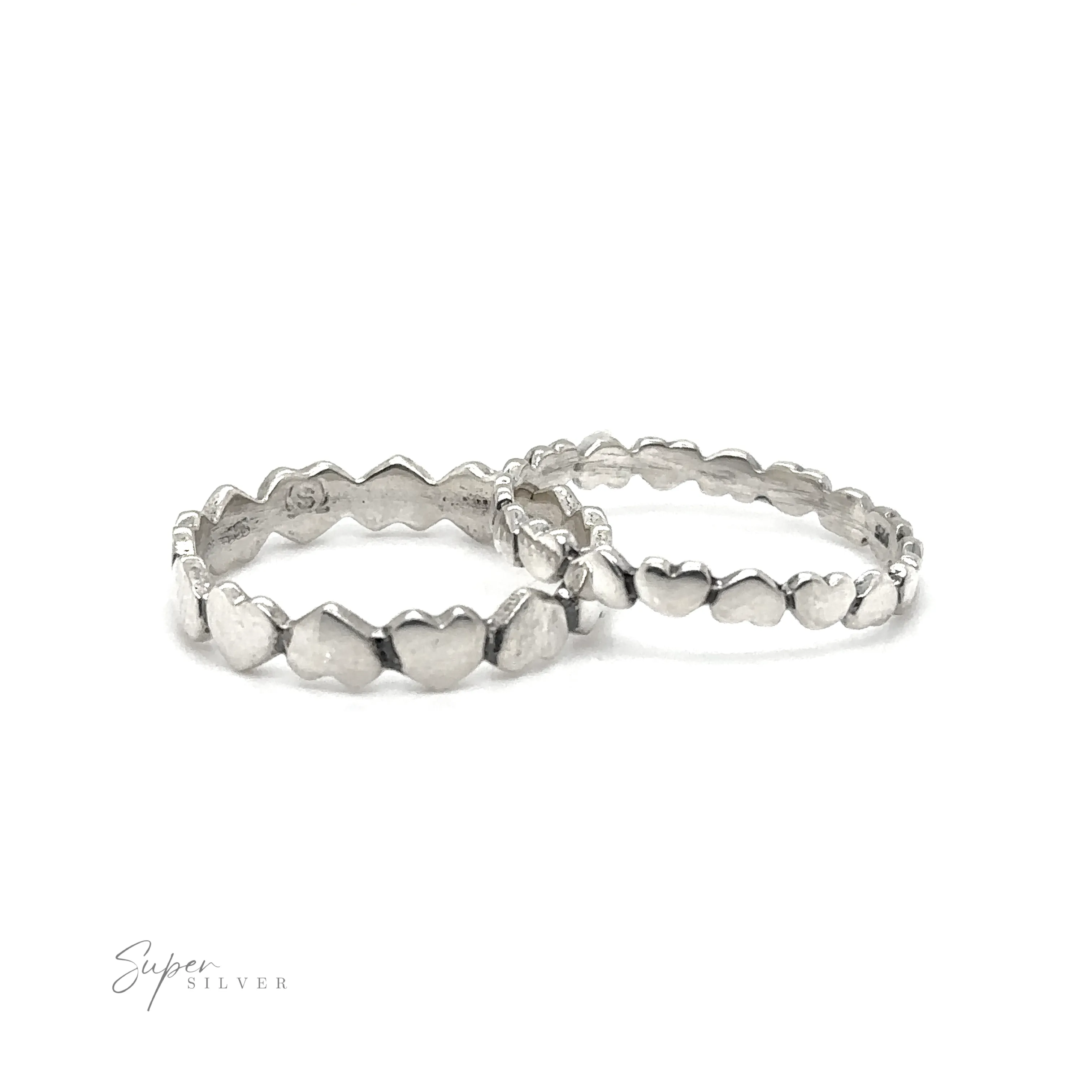 Hearts Band With Alternating Pattern