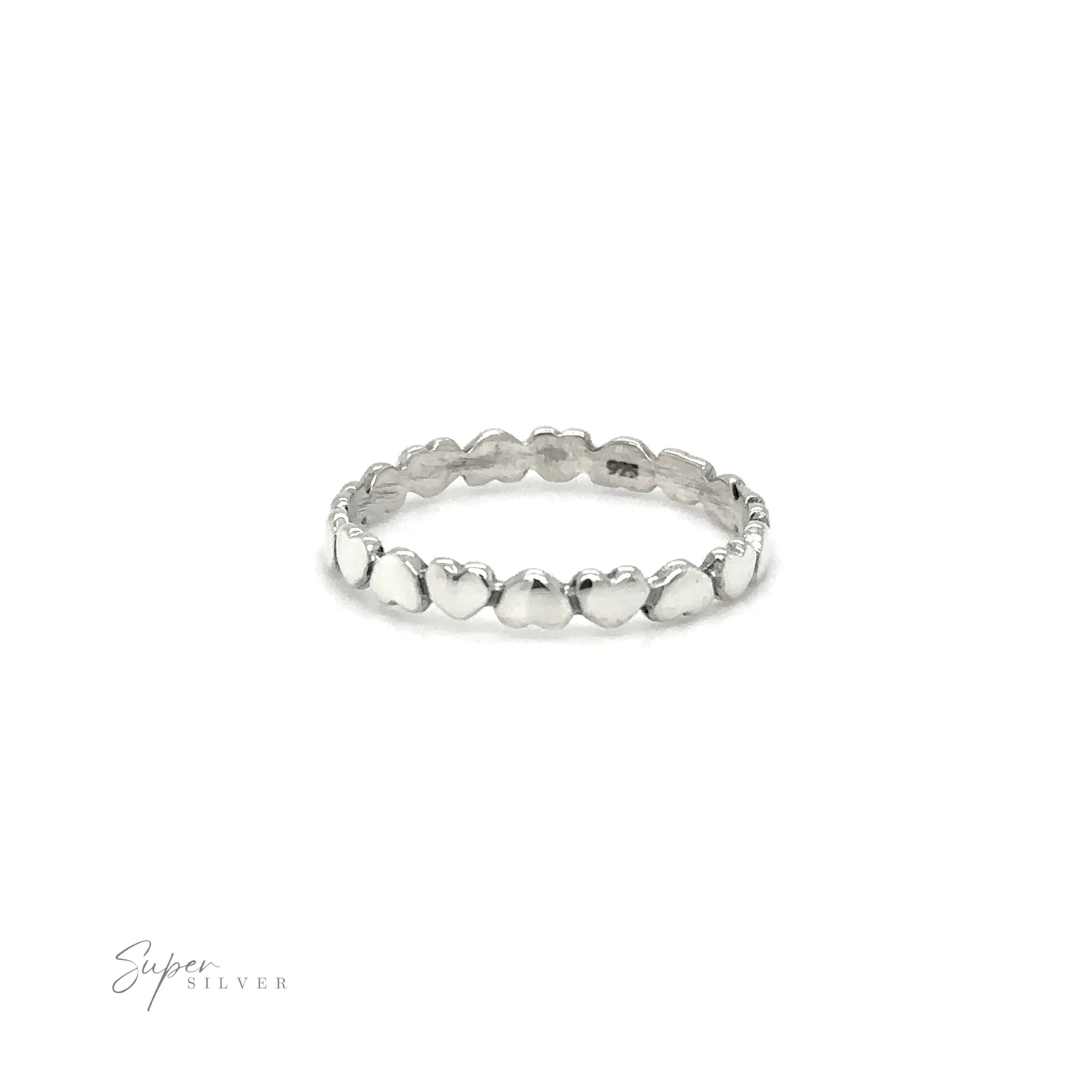 Hearts Band With Alternating Pattern