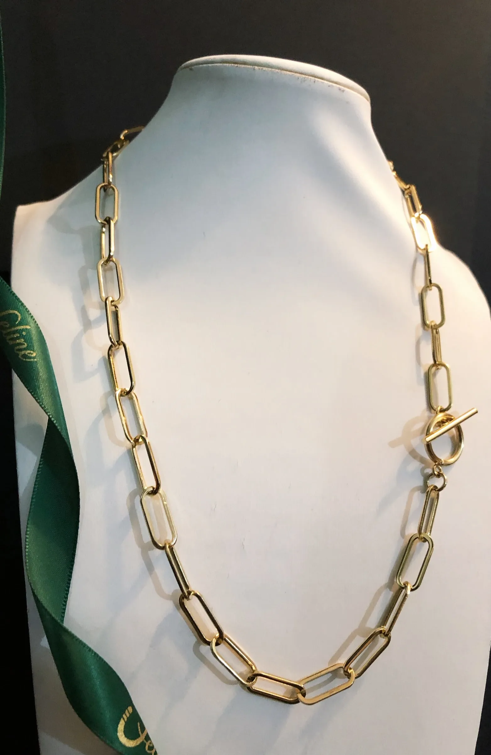 Heidi Paper Clip Necklace