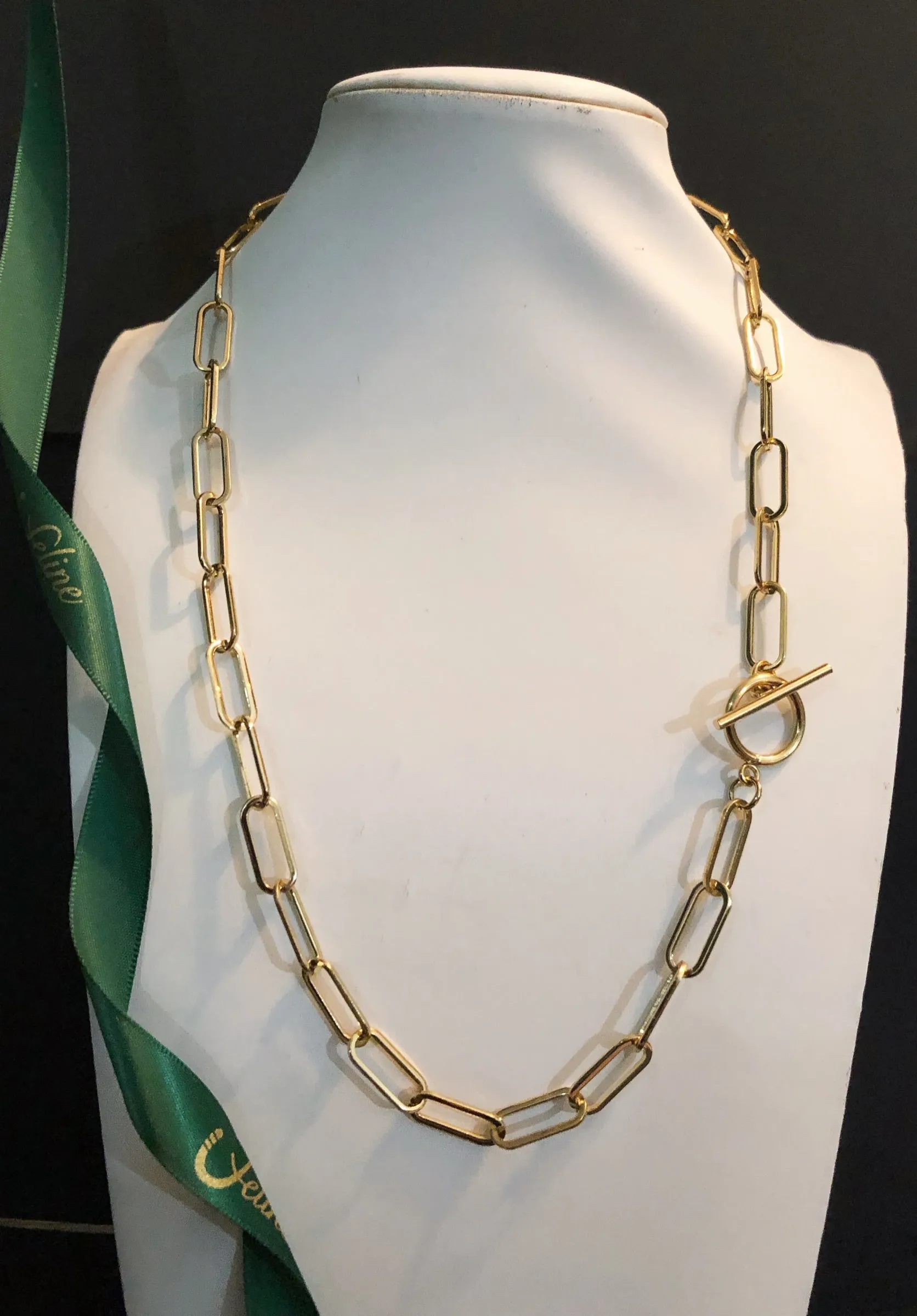 Heidi Paper Clip Necklace