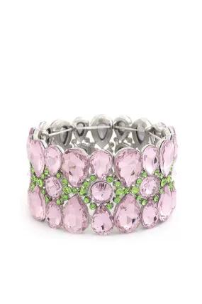 HGA Teardrop Rhinestone Bracelet