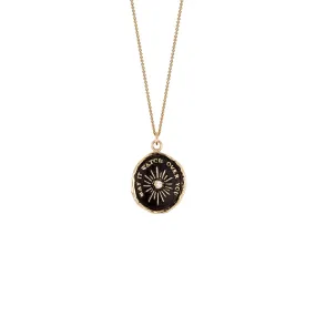 Higher Power 14k Gold Diamond Set Talisman