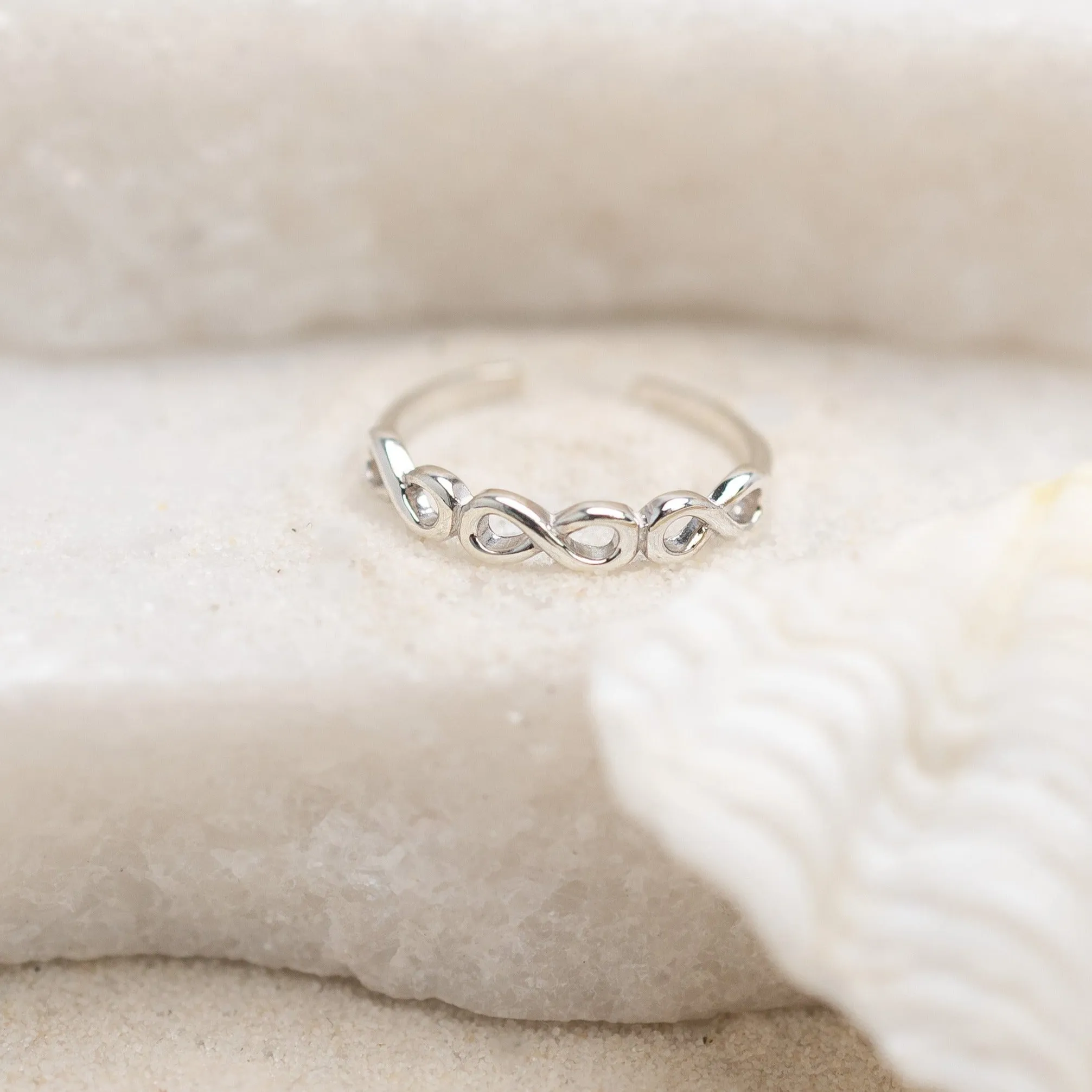 Infinity Toe Ring