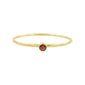 January Birthstone Ring