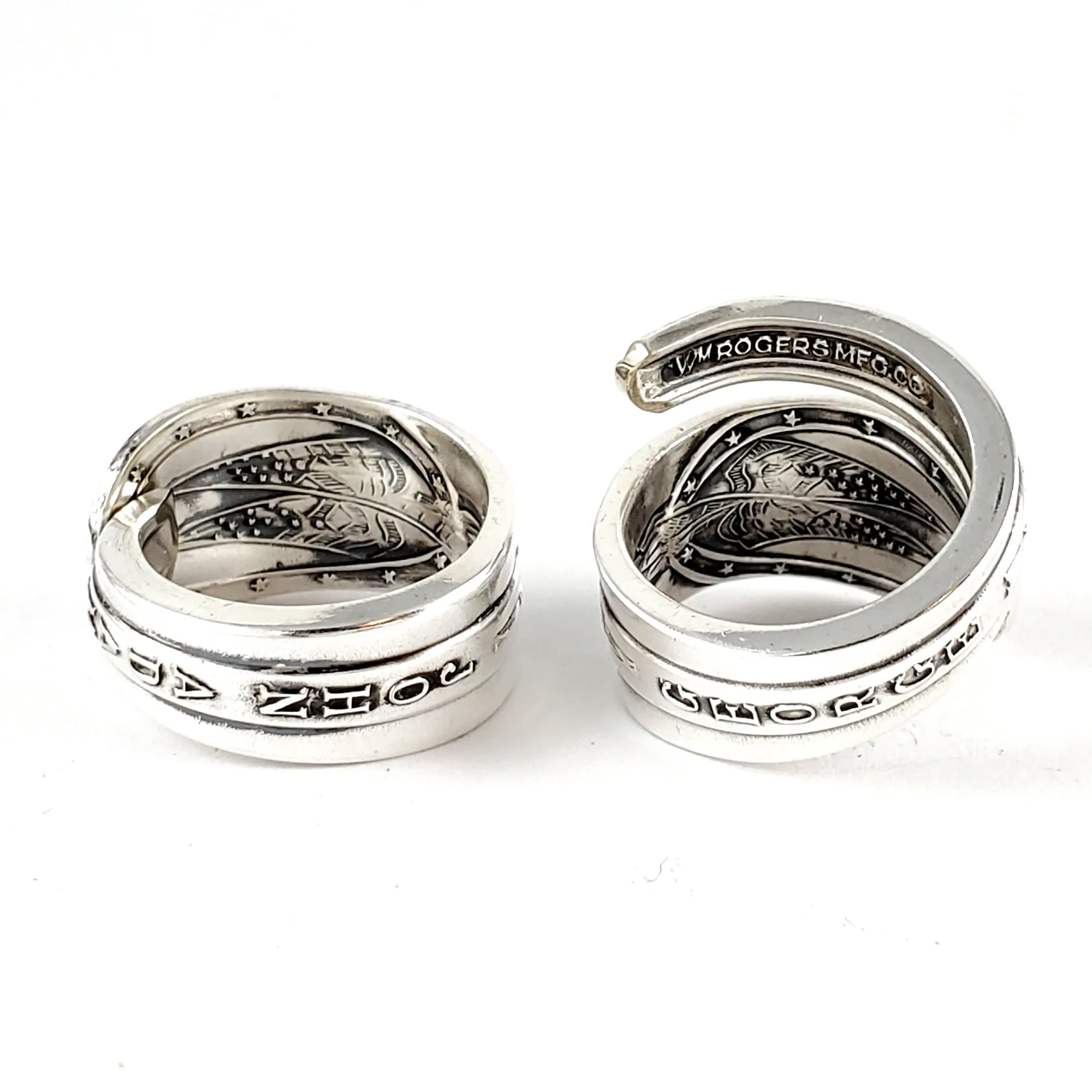 John Adams Presidential Spoon Ring - Made to Order