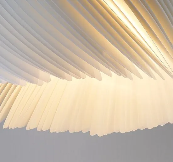 Jonas White Flower Pendant Light