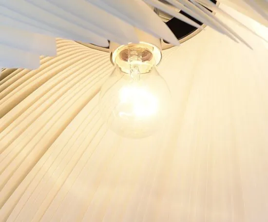 Jonas White Flower Pendant Light