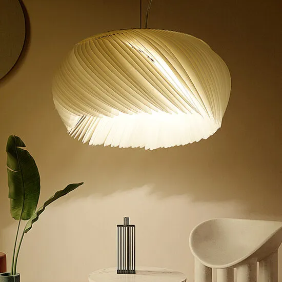 Jonas White Flower Pendant Light