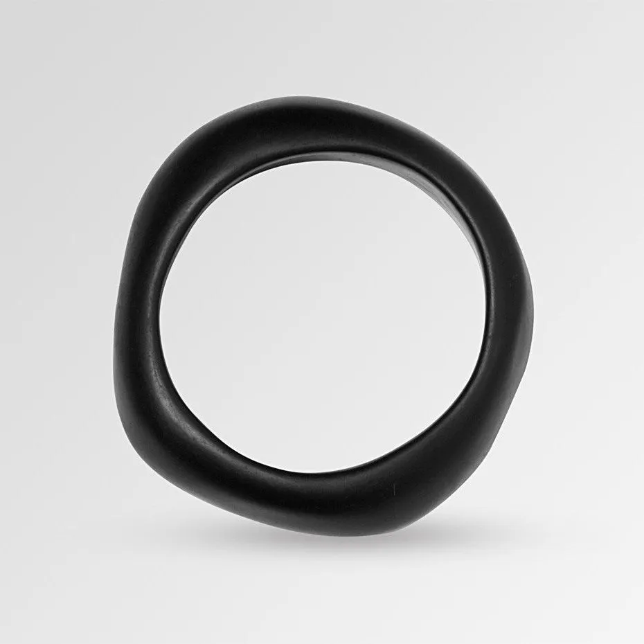 Large Organic Bangle - Monochrome