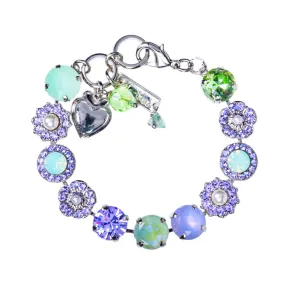 Large Rosette Bracelet in "Mint Chip" *Custom*
