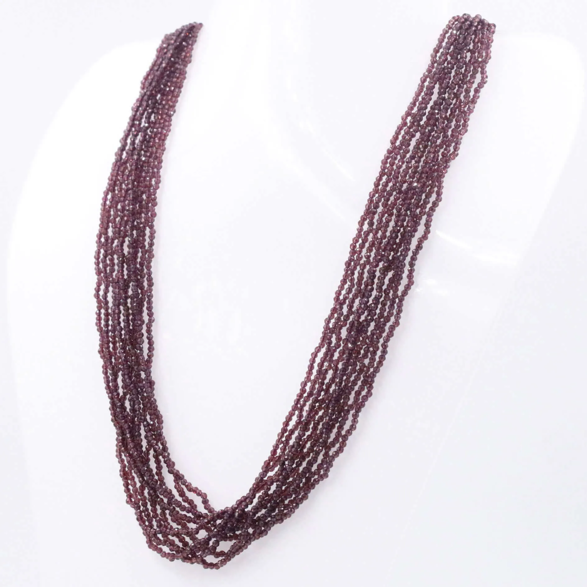Layered CZ Necklace Faceted Necklace Colorful Necklace Fashion Jewelry Fashion Necklace Gemstone Necklace SKU 6143233