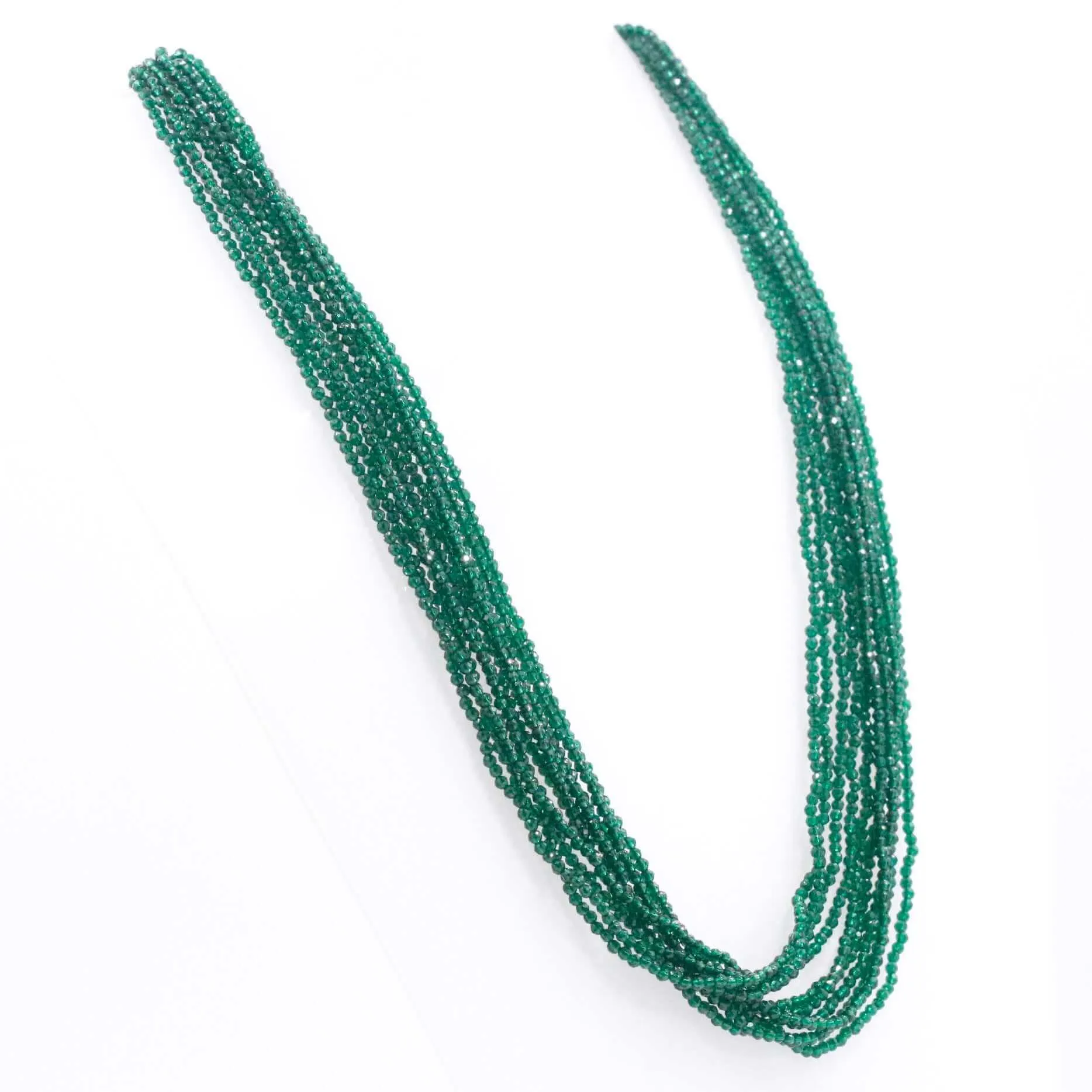 Layered CZ Necklace Faceted Necklace Colorful Necklace Fashion Jewelry Fashion Necklace Gemstone Necklace SKU 6143233