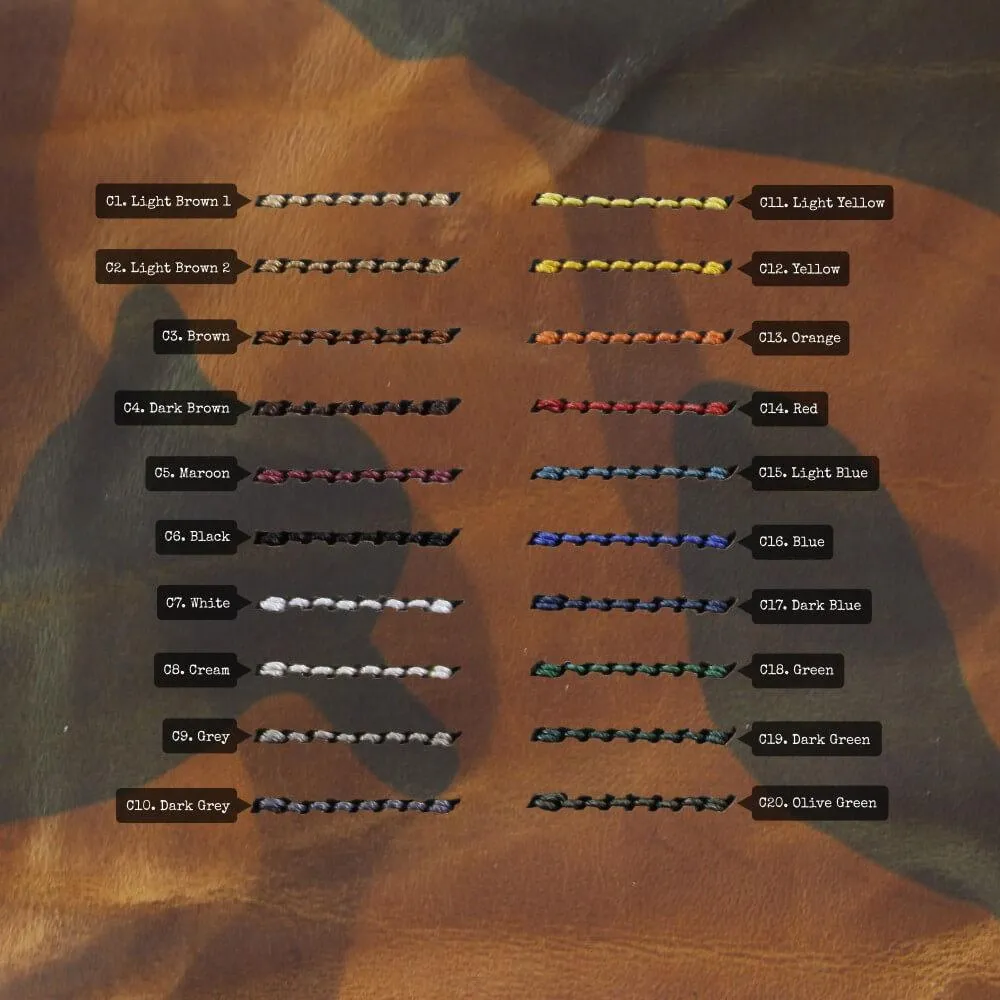 Leather Watch Strap, Military 101 | Chain Stitch