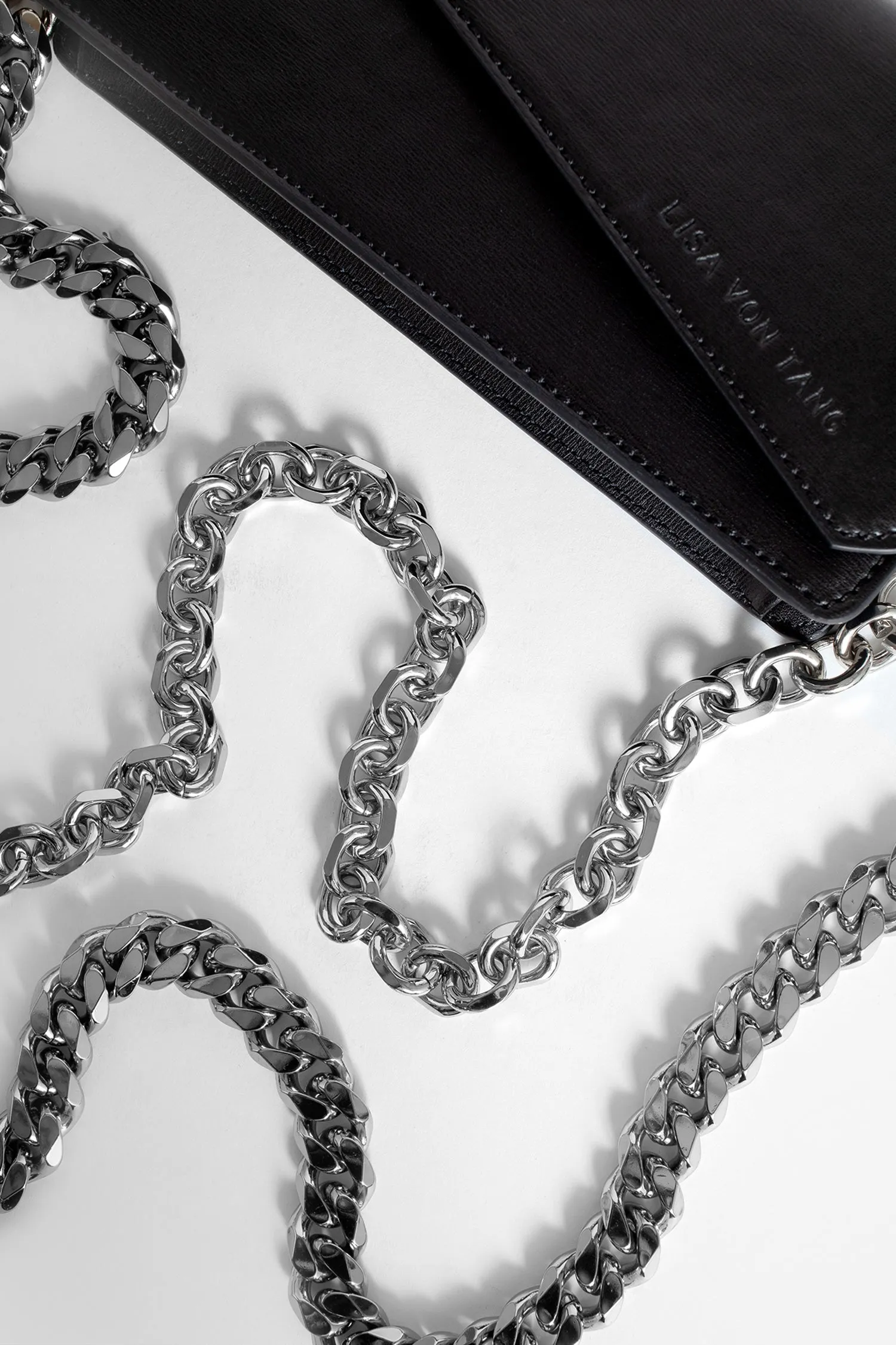 LVT Pouch Bag with Double Chain