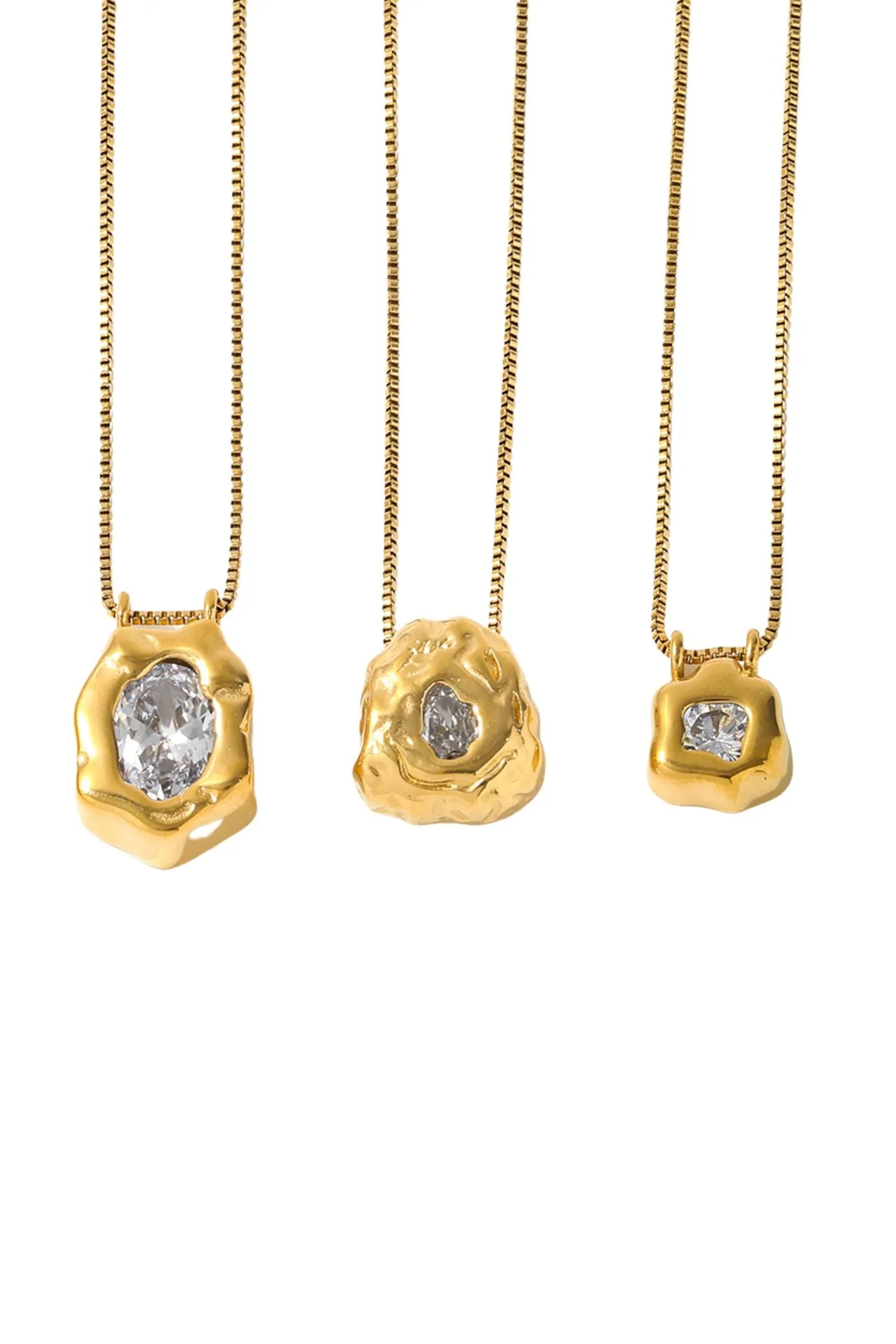 Marra Molten Pendant Necklace - Large