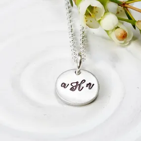 Monogram Necklace | Bridal Party Gift