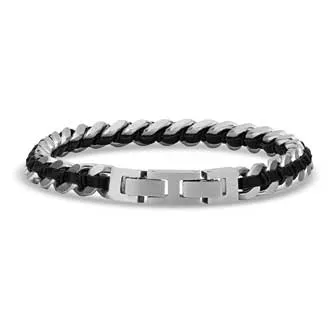 Montana Silversmith Wrapped In Leather Light Bracelet