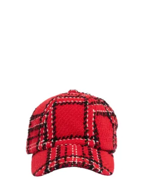 MSGM   Tweed baseball hat 