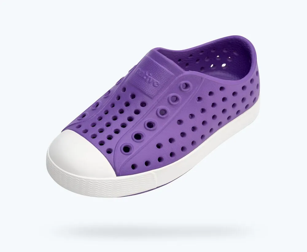 Native Jefferson Shoes - Starfish Purple/Shell White
