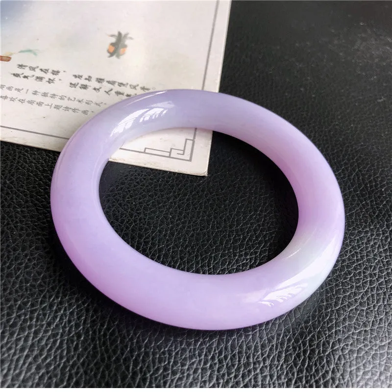 Natural Jade Bangle Jadeite Bangle Internal Diameter 59.4mm A8022424