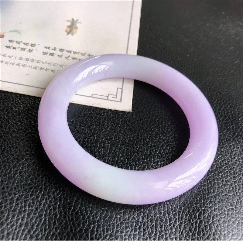 Natural Jade Bangle Jadeite Bangle Internal Diameter 59.4mm A8022424