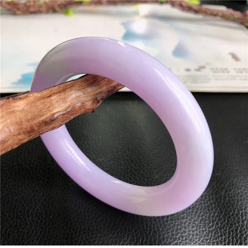 Natural Jade Bangle Jadeite Bangle Internal Diameter 59.4mm A8022424