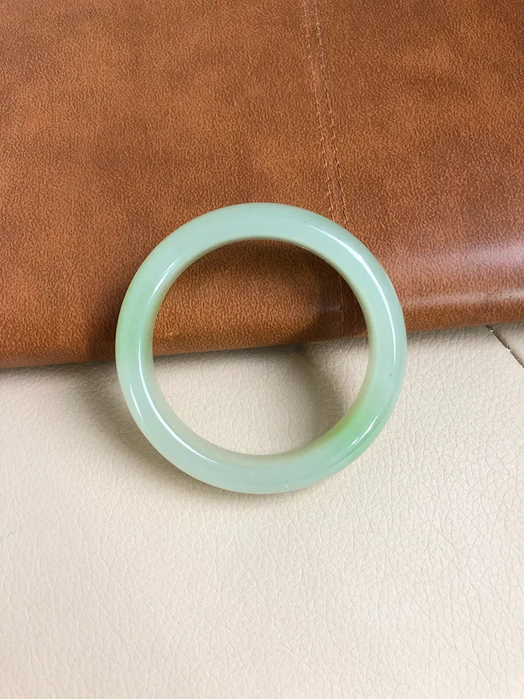 Natural Jade Bangle Nephrite Bangle Internal Diameter 54.5mm NBE046