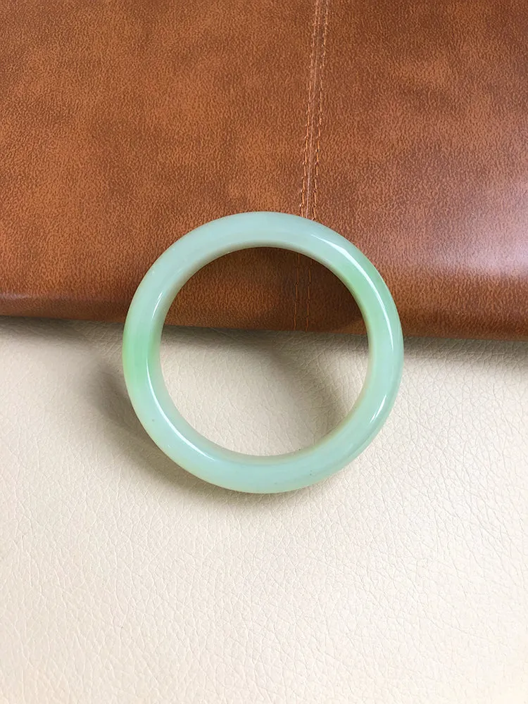 Natural Jade Bangle Nephrite Bangle Internal Diameter 54.5mm NBE046