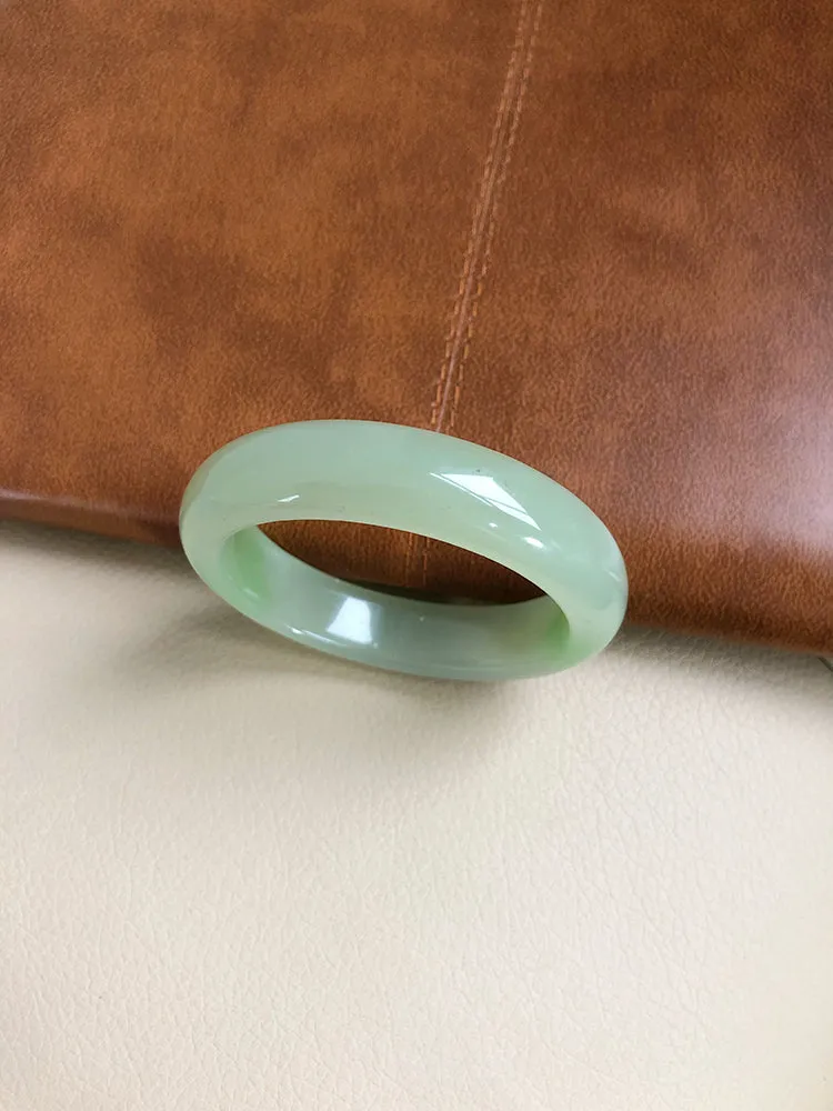 Natural Jade Bangle Nephrite Bangle Internal Diameter 54.5mm NBE046