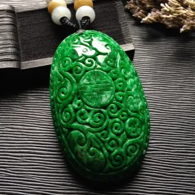 Natural Jade Pendant Jadeite Pendant PT486