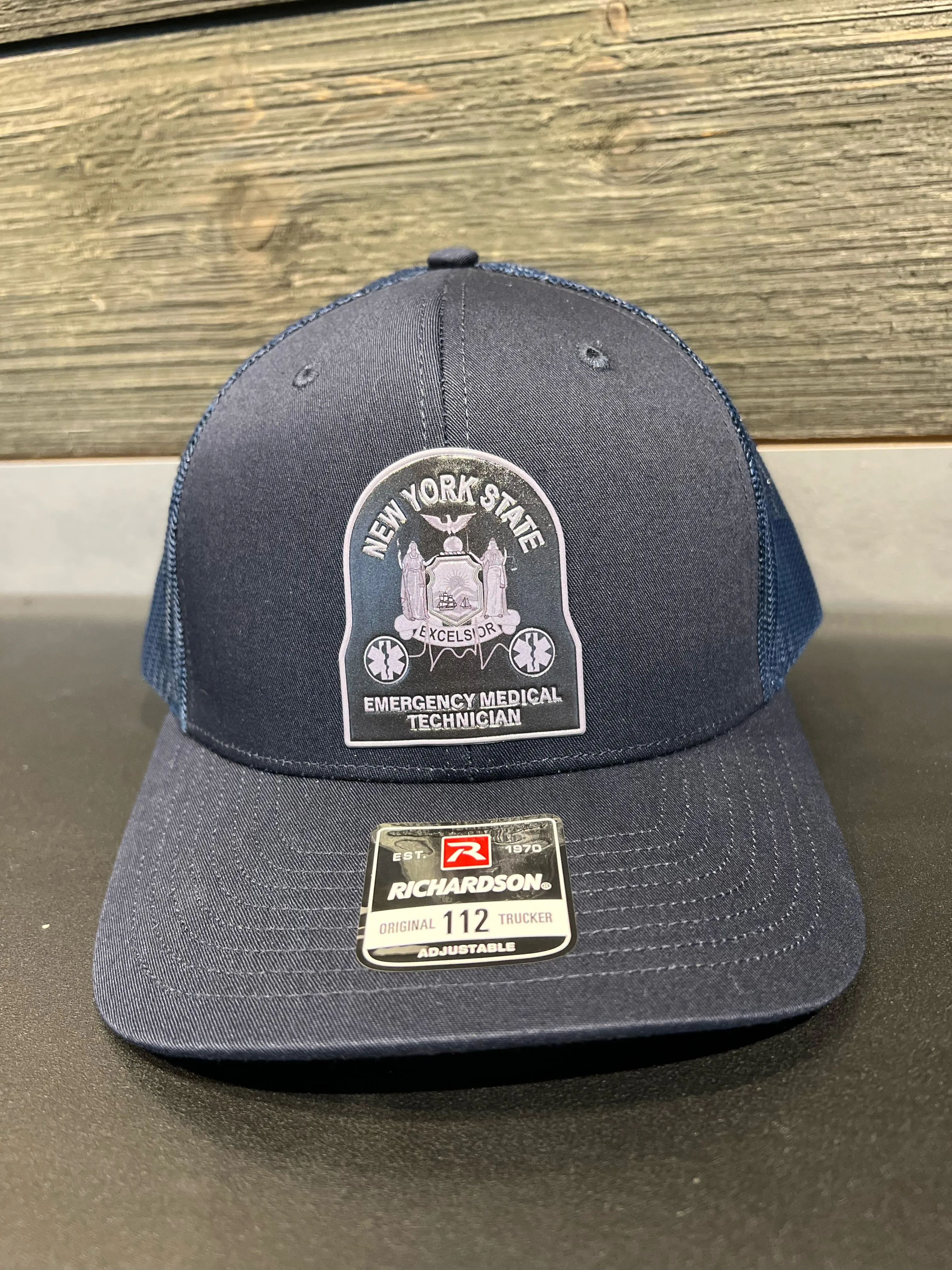 NYS EMT Hat, Richardson 112 Adjustable