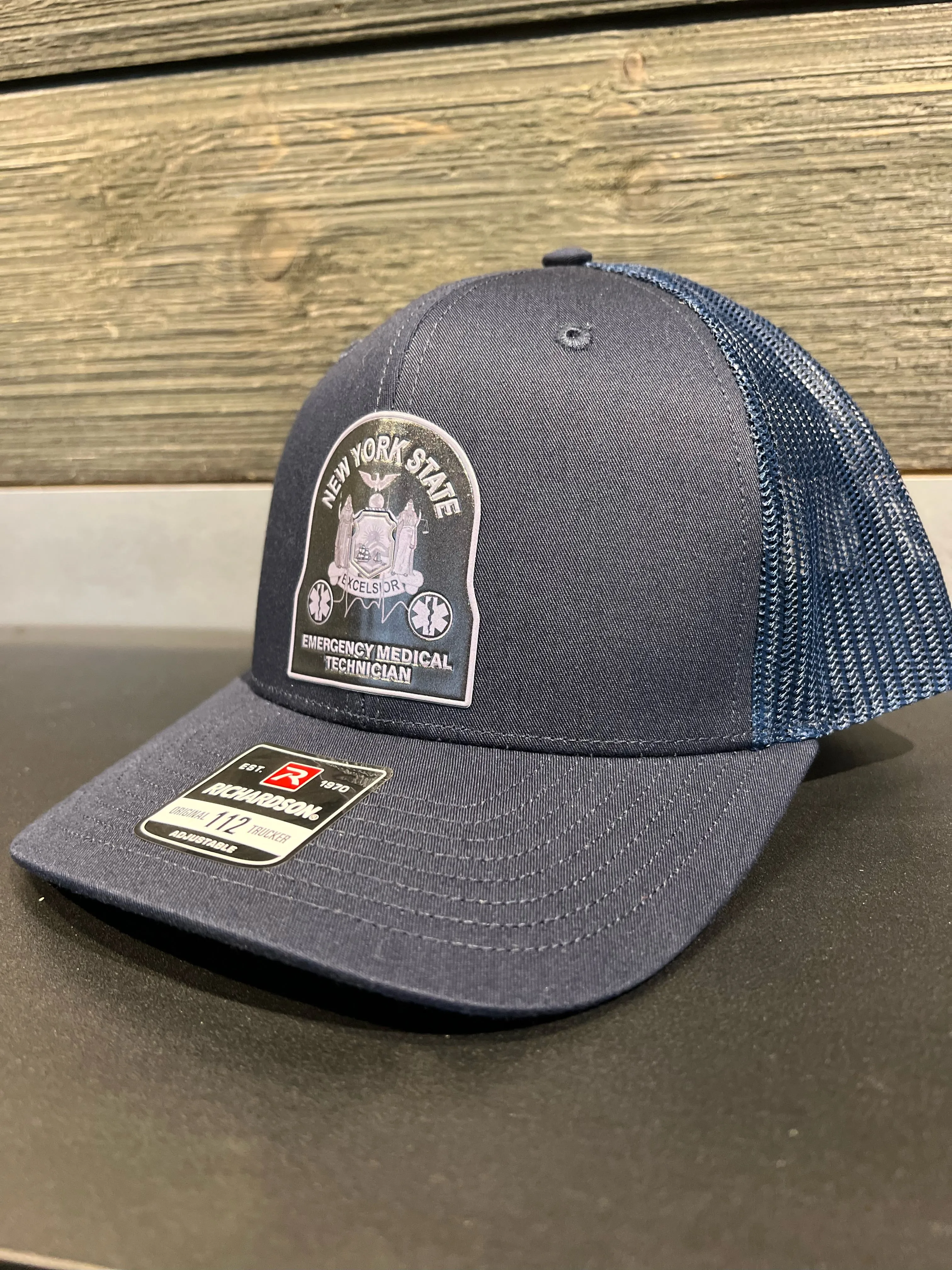 NYS EMT Hat, Richardson 112 Adjustable