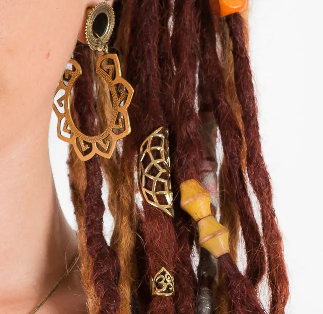 Om Dread Bead / Ear Cuff