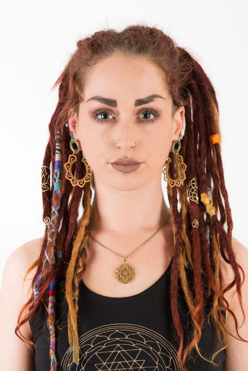 Om Dread Bead / Ear Cuff