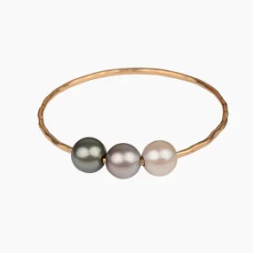 Ombré Tahitian Pearl Bangle