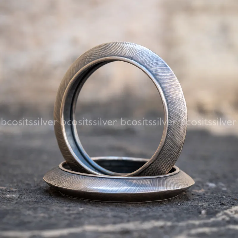 OXIDIZED BANGLE - 1617 - Size 2.5