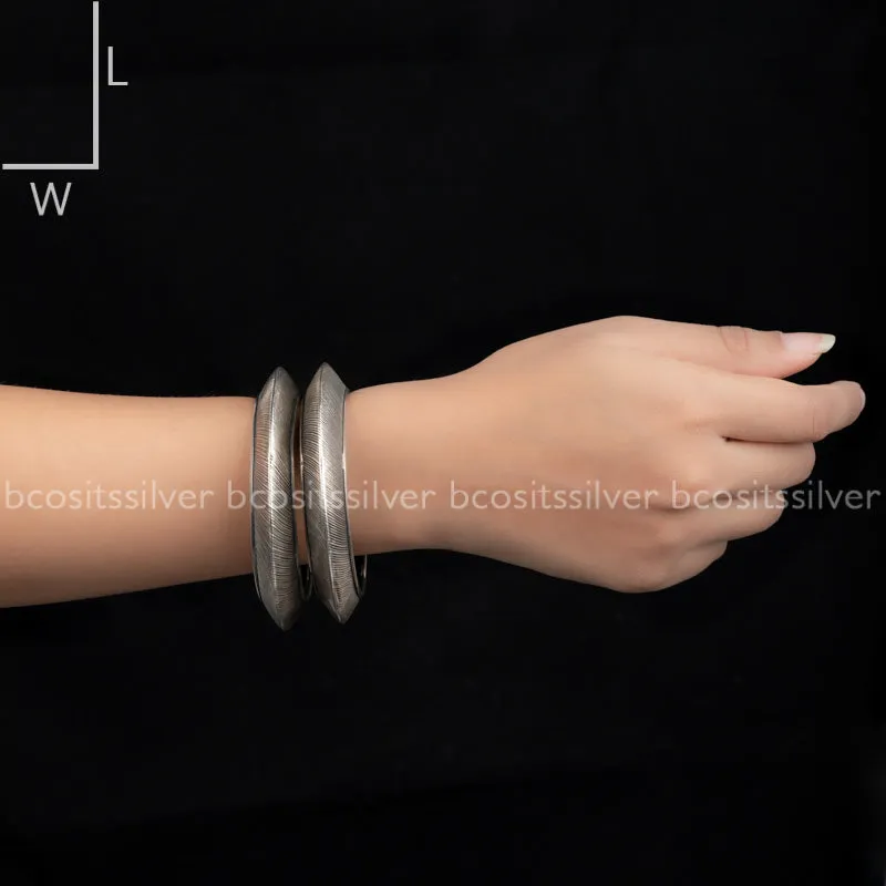 OXIDIZED BANGLE - 1617 - Size 2.5