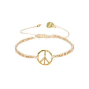 Peace Bracelet Gold