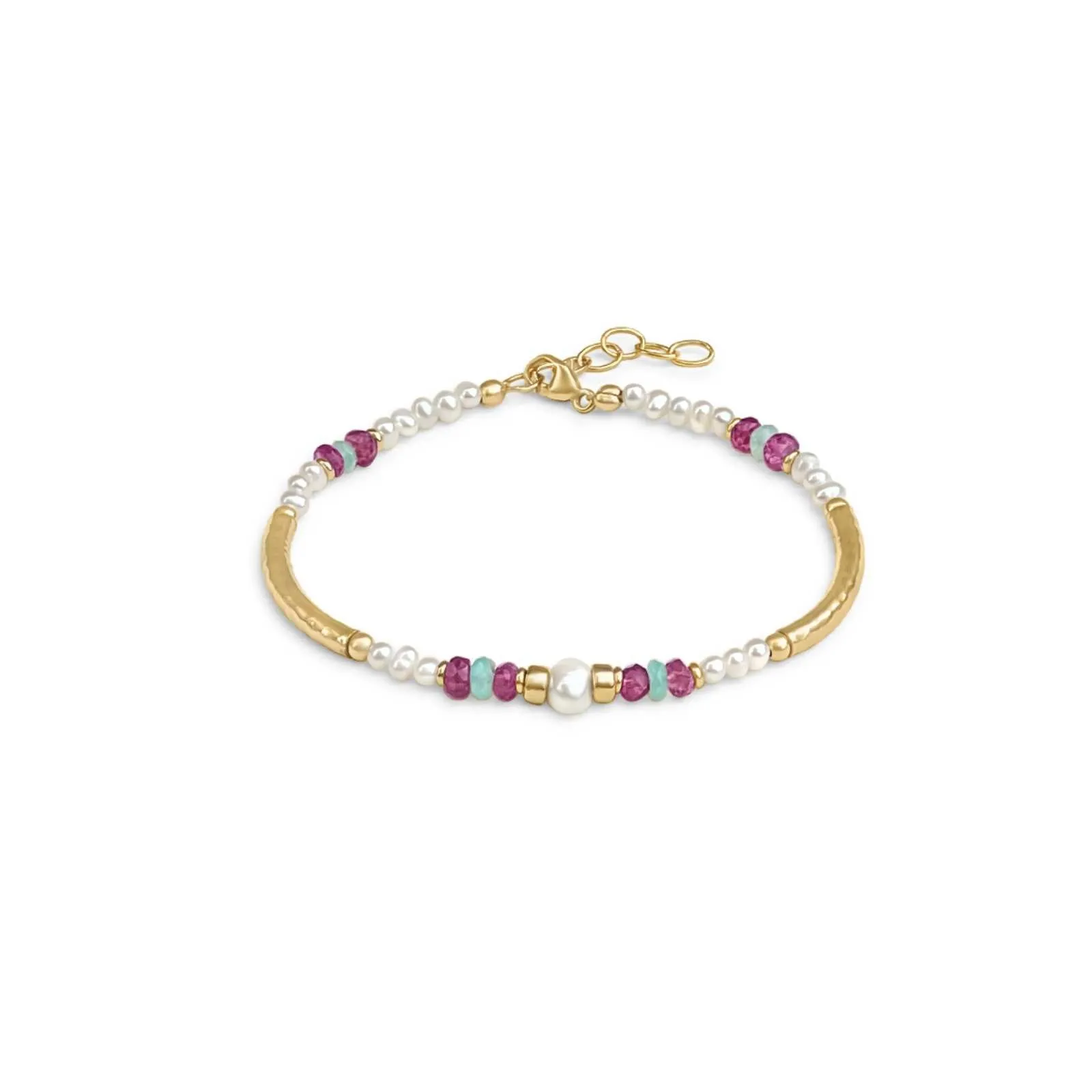 Pearl And Bead Bracelet
