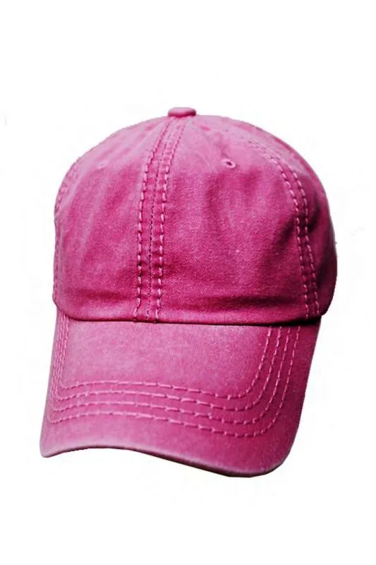 Pigmented Strap-Back Dad Hat