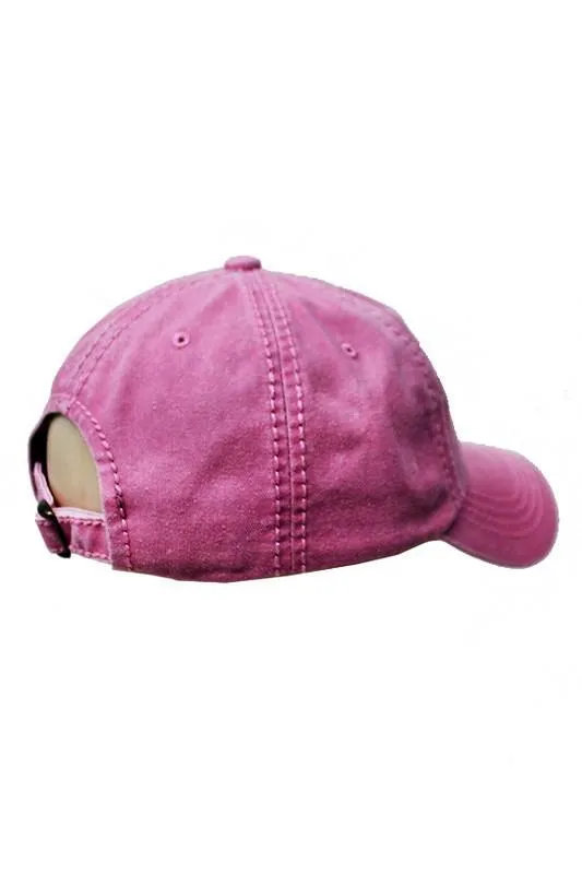 Pigmented Strap-Back Dad Hat