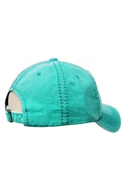 Pigmented Strap-Back Dad Hat
