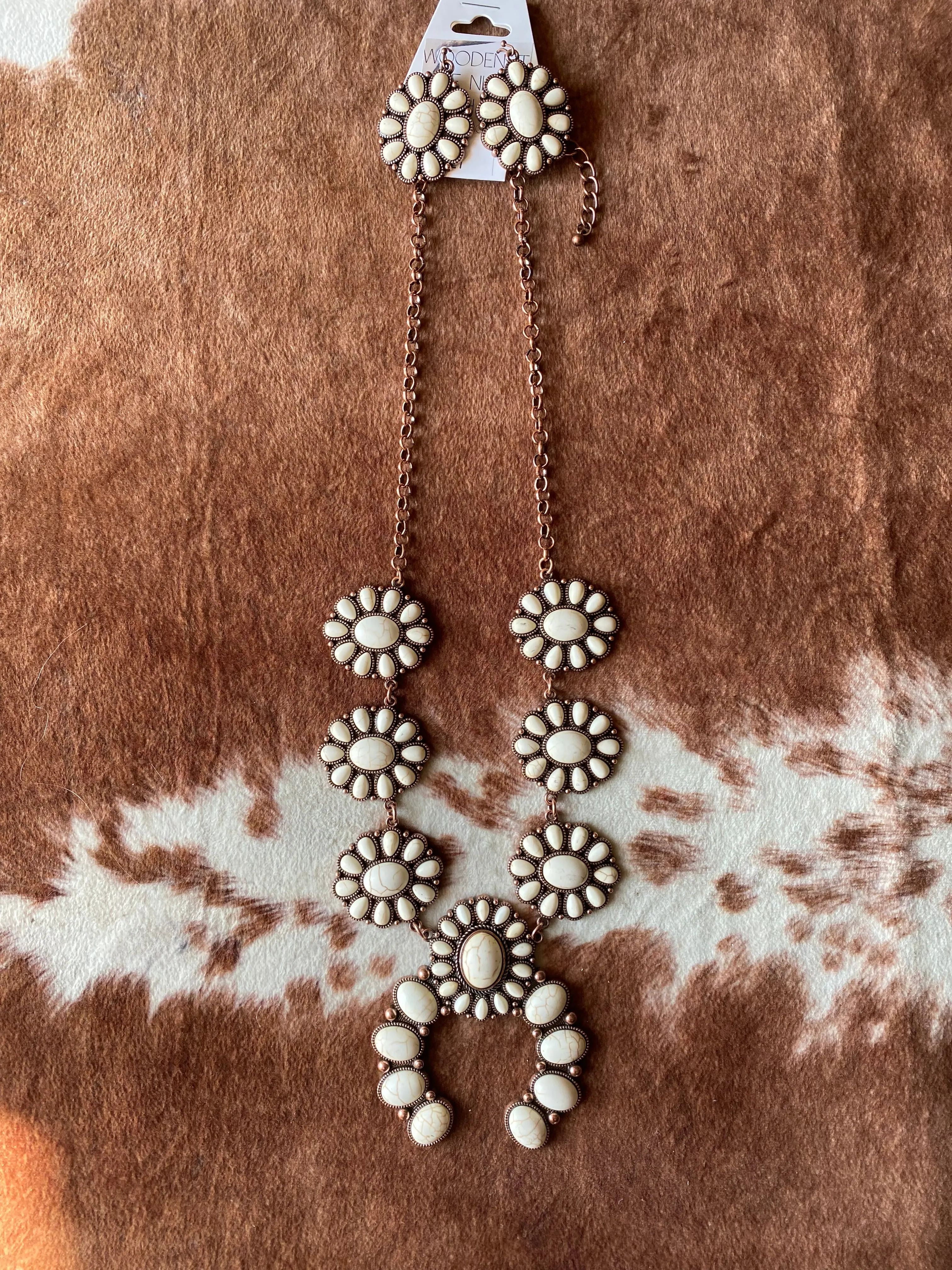 Pink Squash Blossom Set